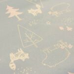 Lalife 浣熊之森｜童趣森林風透氣防水保潔墊細部照