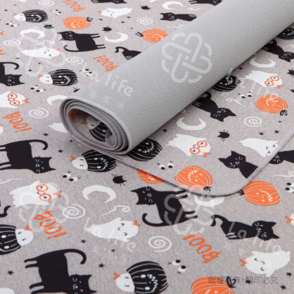 幽靈黑貓嘉年華｜高品質多功能防水防污墊