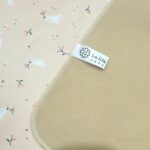 花漾萌兔｜杏色夢境防水保潔墊