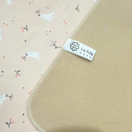 花漾萌兔｜杏色夢境防水保潔墊