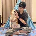 萌犬汪汪集合｜活力天藍兒童防水隔尿墊