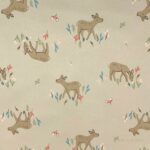 迷霧小鹿｜幾何米灰質感防水保潔墊細部照